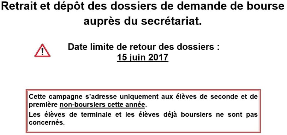 2017-2018BourseAffiche